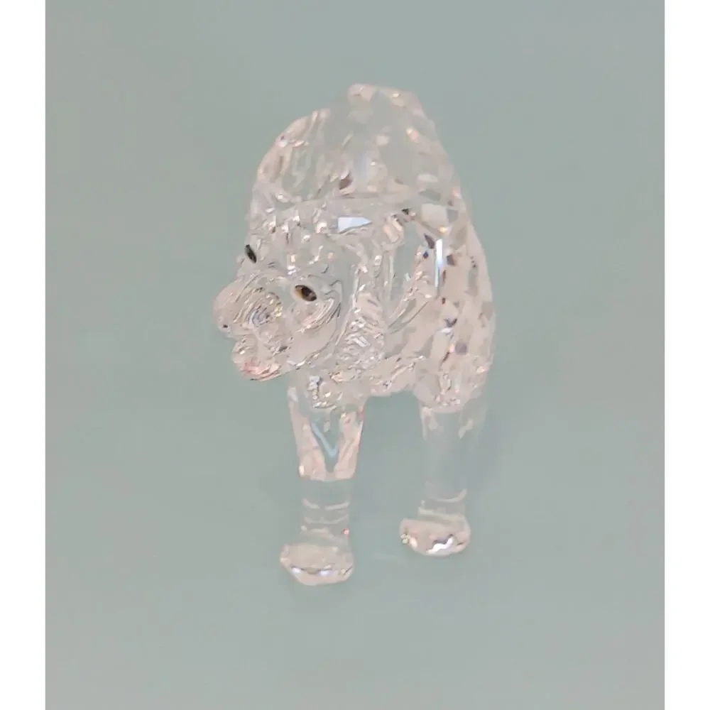 Swarovski Crystal Tiger Figurine 220470 Animal Statue Wildlife Display With Box